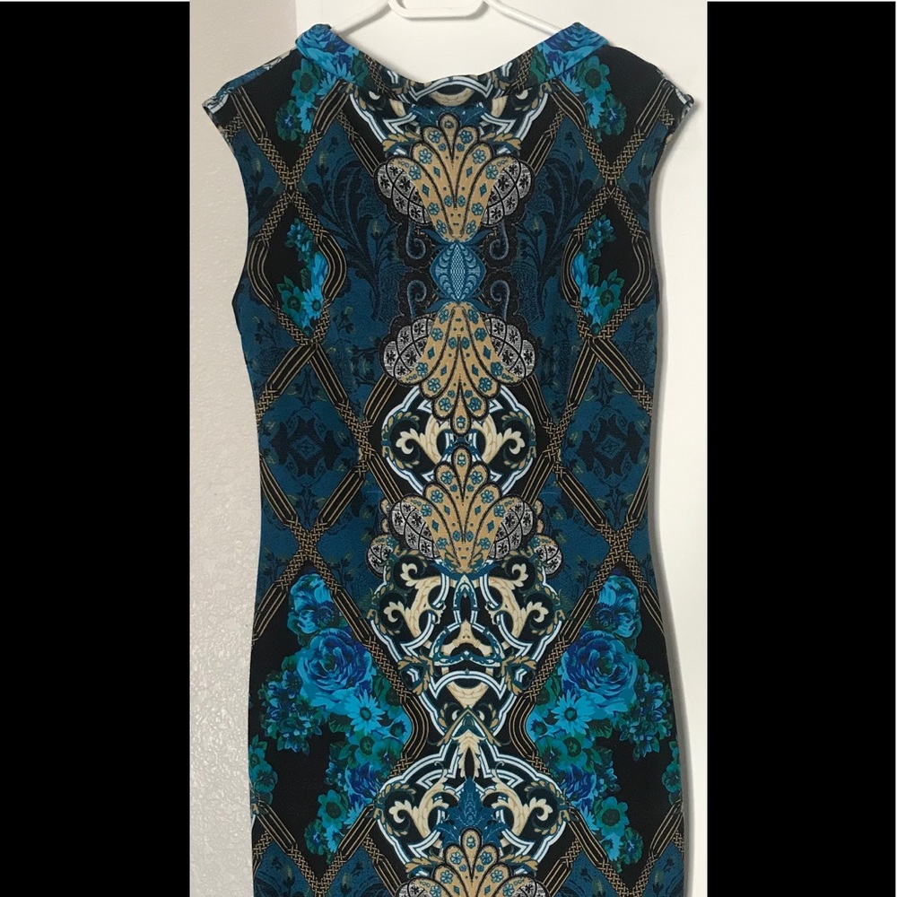 Blue dress